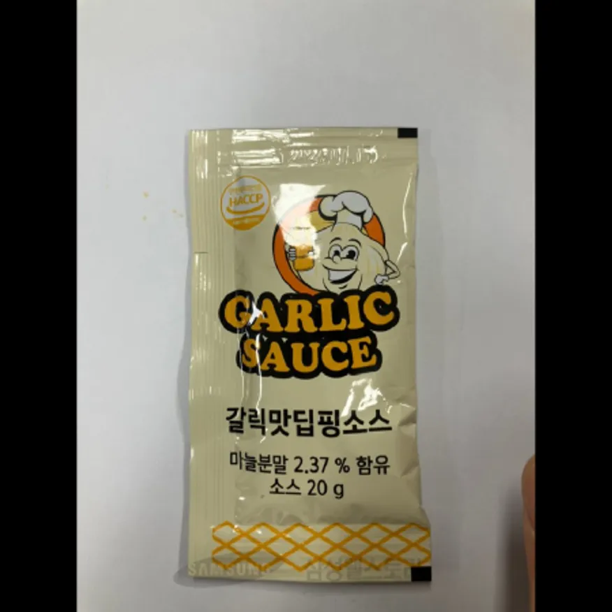 (16:30마감)갈릭맛디핑소스(태원/6KG(20G*300EA)/BOX/대두유:외국산) 이미지