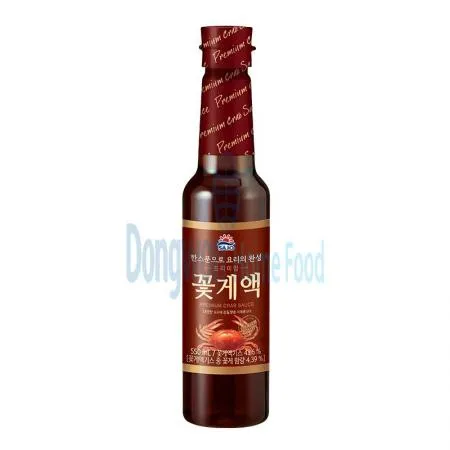 (16:30마감(D) 프리미엄꽃게액(사조해표/550ml)EA 이미지