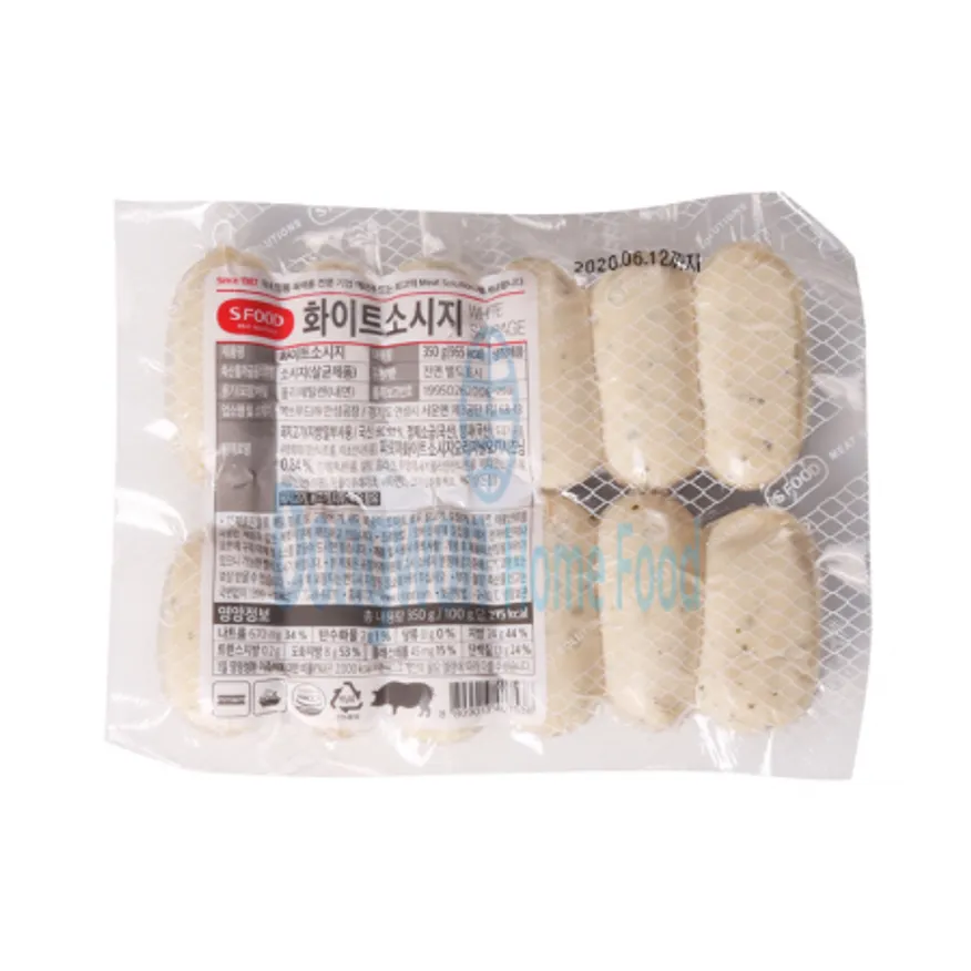 (16:30마감(D) 화이트소시지(에쓰푸드/냉장/30g*12입/돼지고기:국산/350g)EA 이미지
