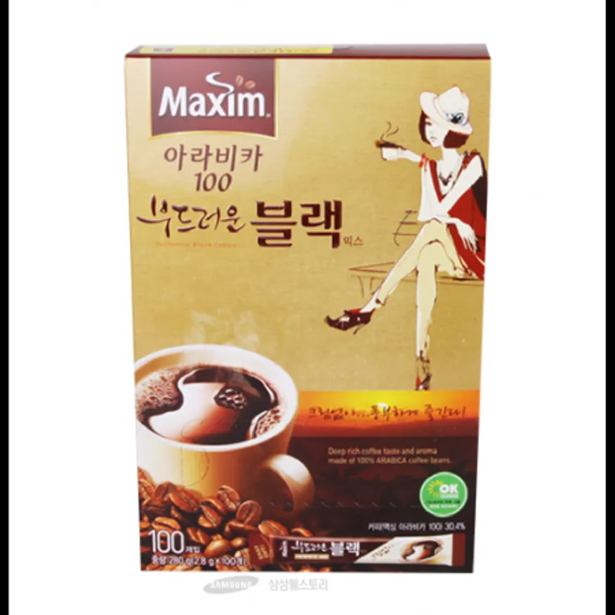 (16:30마감)맥심아라비카블랙커피믹스(280G(2.8G*100EA)/PAC/동서) 이미지