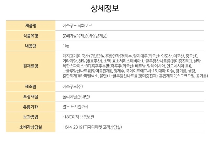 상품정보제공고시
