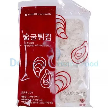 (16:30마감(D) 숨굴튀김(냉동굴:국내산/모노키친/냉동/250G(25g,10입))EA 이미지
