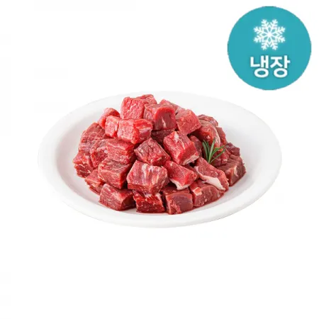 한우설도[1*1*1cm큐브](500g내외/국내산/1++)