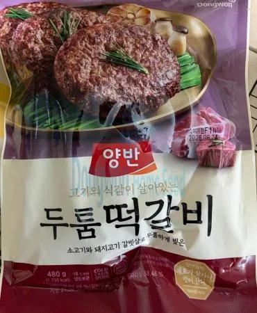 (16:30마감(D) 양반두툼떡갈비(동원F&B/돈육:국산/480g)EA 이미지