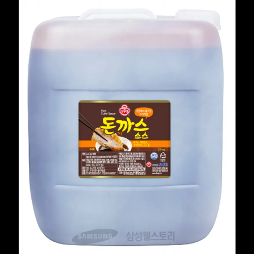 (16:30마감)돈까스소스(21KG/EA/토마토페이스트:중국산/오뚜기/말통) 이미지