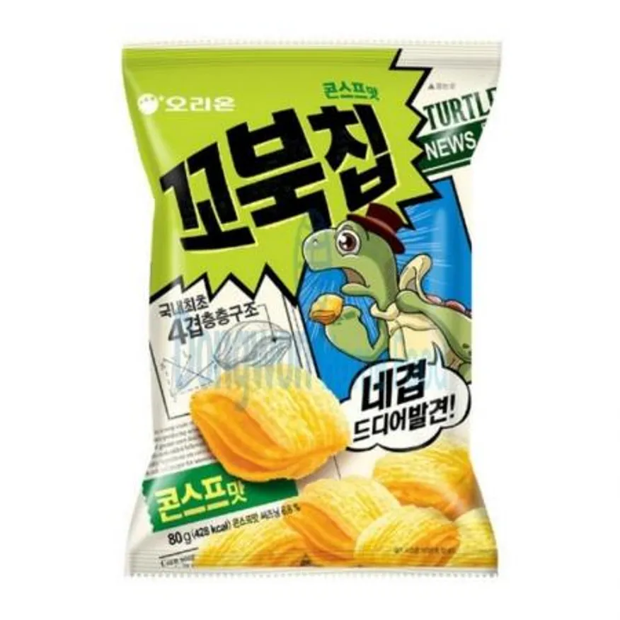 (16:30마감(D) 꼬북칩콘스프맛(오리온/80G/W)EA 이미지