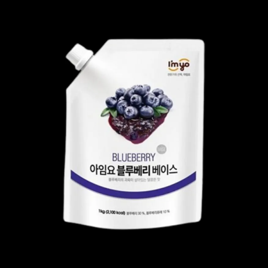 (16:30마감(L)블루베리베이스(아임요/1kg) 이미지