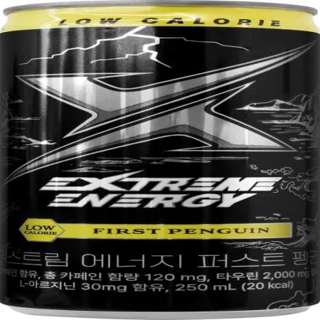 (16:30마감(D) 퍼스트펭귄에너지드링크(익스트림/250ML*24EA)BOX 이미지