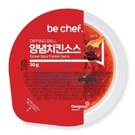 (16:30마감(D) be chef. DIPPINGBALL 양념치킨소스(30G*32EA) 이미지