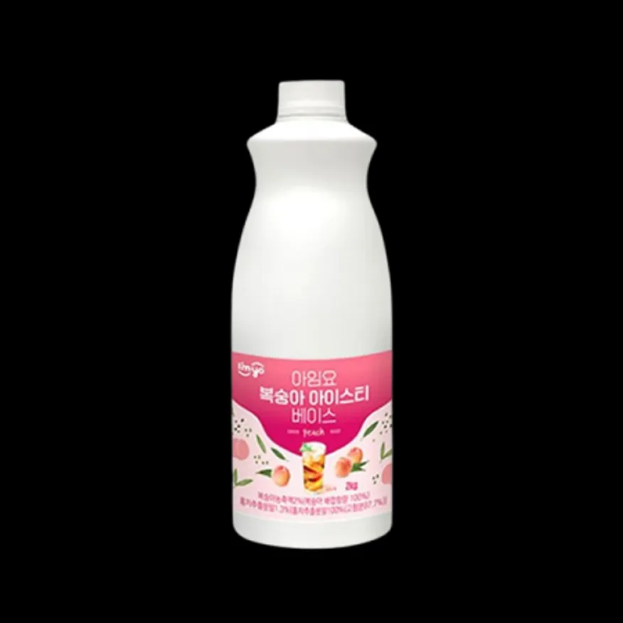 (16:30마감(L)복숭아아이스티베이스(아임요/2kg) 이미지