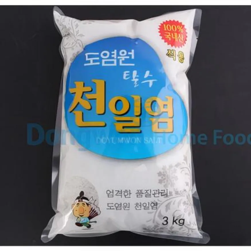 (16:30마감(D) 천일염굵은소금(국산/도염원/상온/3kg)EA 이미지