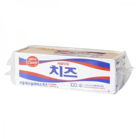 체다슬라이스치즈(서울우유/1.8kg)