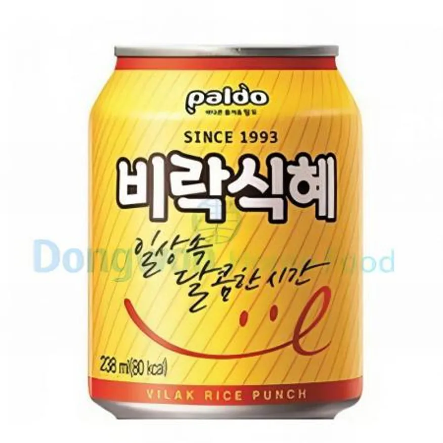 (16:30마감(D) 비락식혜(팔도/캔/238ML*24입)BOX 이미지