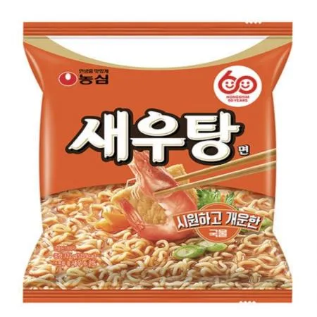 (16:30마감(D) 새우탕면(농심/122g*32입)BOX 이미지