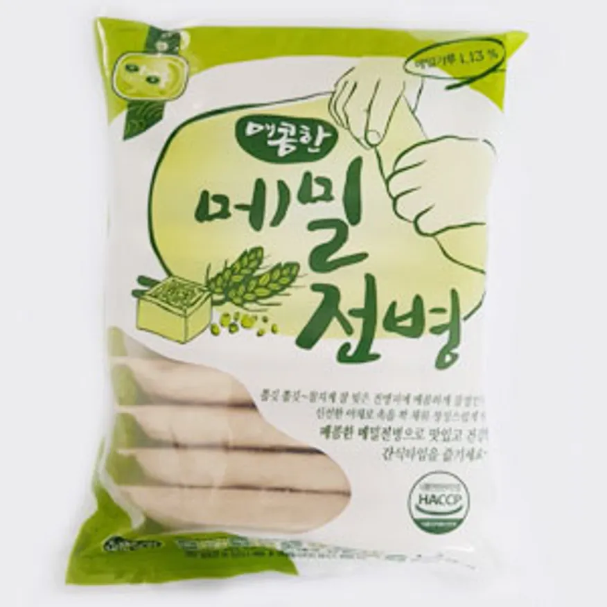 (16:30분마감)아하식품 매콤한메밀전병(냉동 120g*10입 1.2Kg) 이미지