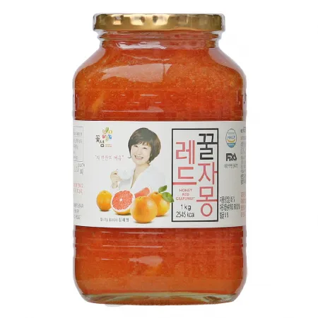 (16:30마감)꿀레드자몽(음료베이스/꽃샘/1KG/EA/자몽:미국) 이미지
