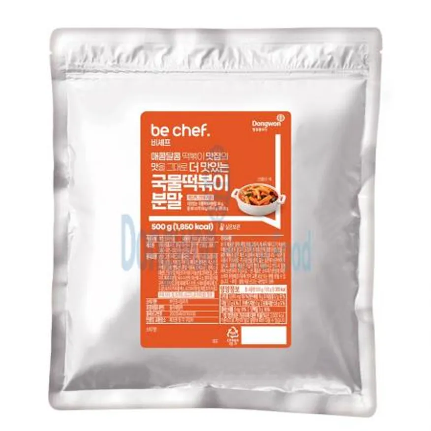 (16:30마감(D) be chef. 국물떡볶이분말(500G/동원홈푸드)EA 이미지