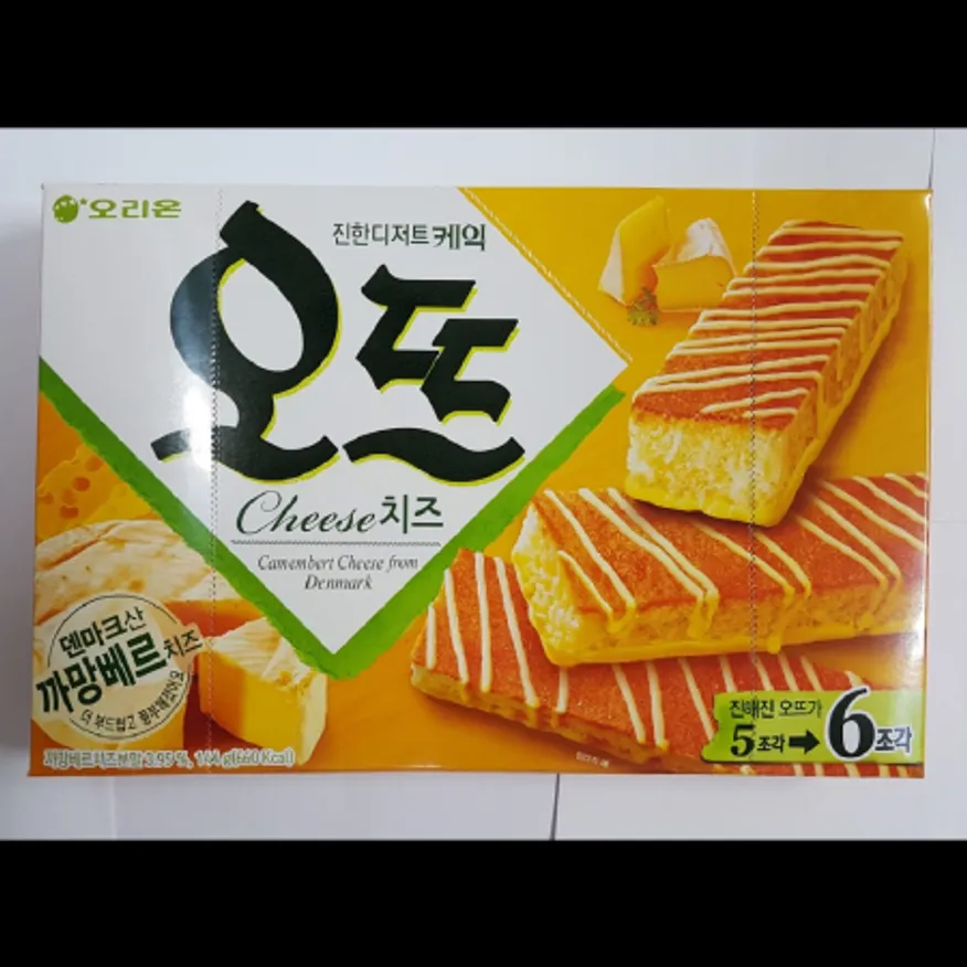 (16:30마감)오뜨치즈(144G(24G*6EA)/PAC/오리온) 이미지
