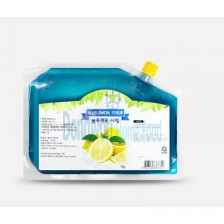 (16:30마감(D) 블루레몬시럽(주피터/리필형/1kg)EA 이미지