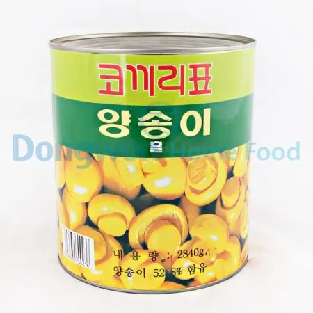 (16:30마감(D) 명진코끼리양송이캔(홀)(2.8kg)EA 이미지