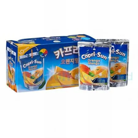 (16:30마감(D) 카프리썬오렌지망고(농심/200mL*10입)BOX 이미지