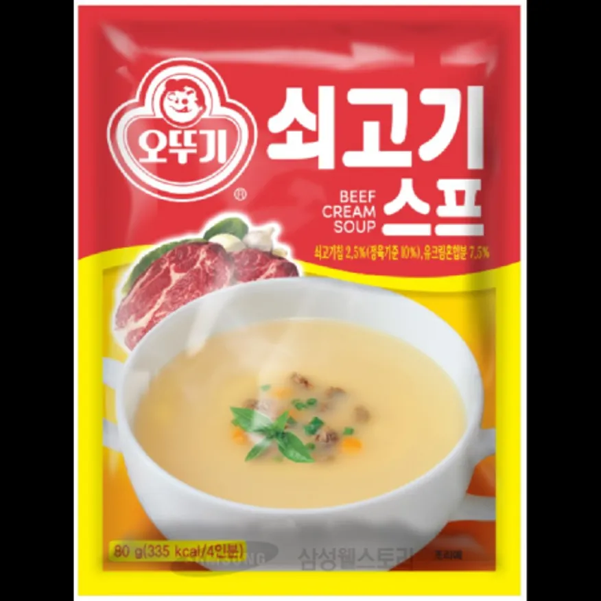 (16:30마감)쇠고기스프(오뚜기/80G/EA/쇠고기:뉴질랜드) 이미지