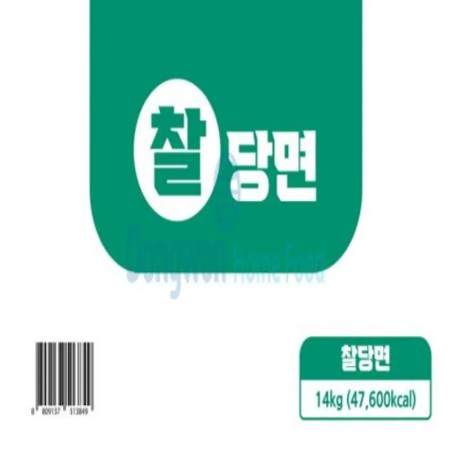 (16:30마감(D) 찰당면(중국산/사수리풍/아이워크/14KG)BOX 이미지
