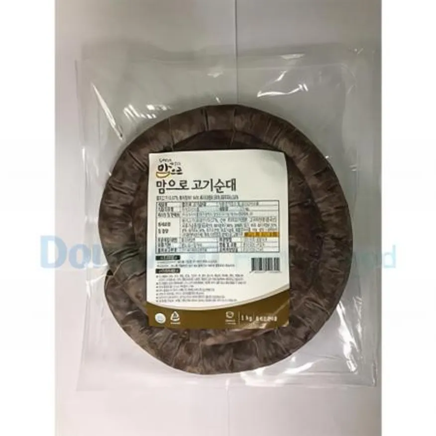 (16:30마감(D) 맘으로고기순대(도야지/냉동/통/1kg)EA 이미지