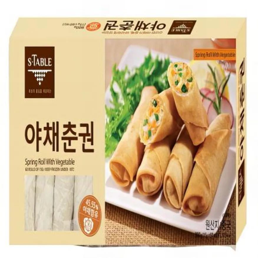 (16:30마감(D) 야채춘권(세미원/약60입/900g)EA 이미지