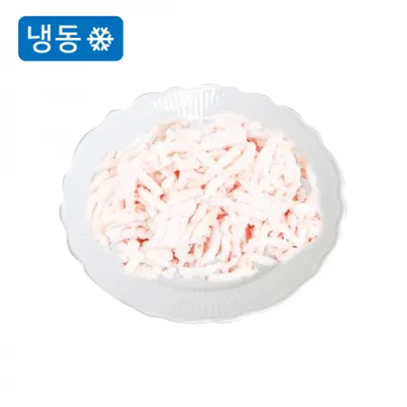 냉동돼지지방[다짐육](1kg내외/국내산)