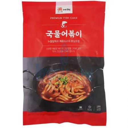 (16:30마감(D) 국물어볶이매콤(진어전가마보꼬/소스포함/230g)EA 이미지