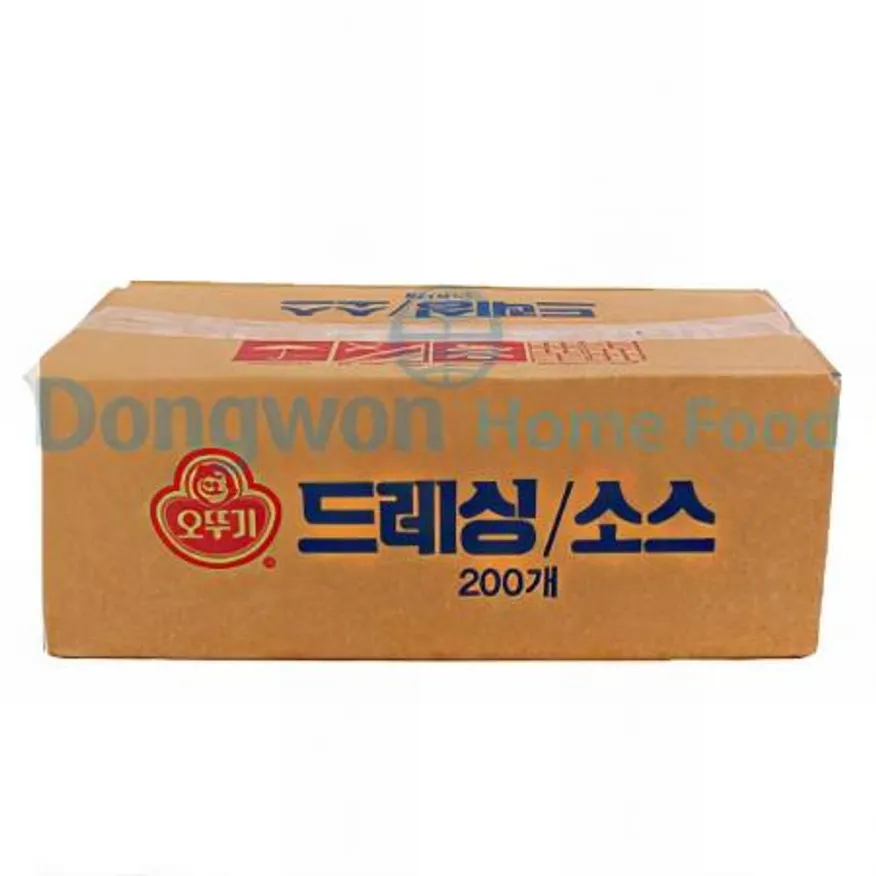 (16:30마감(D) 허니머스타드소스(오뚜기/2.4kg(12g*200EA)/일회용)BOX 이미지