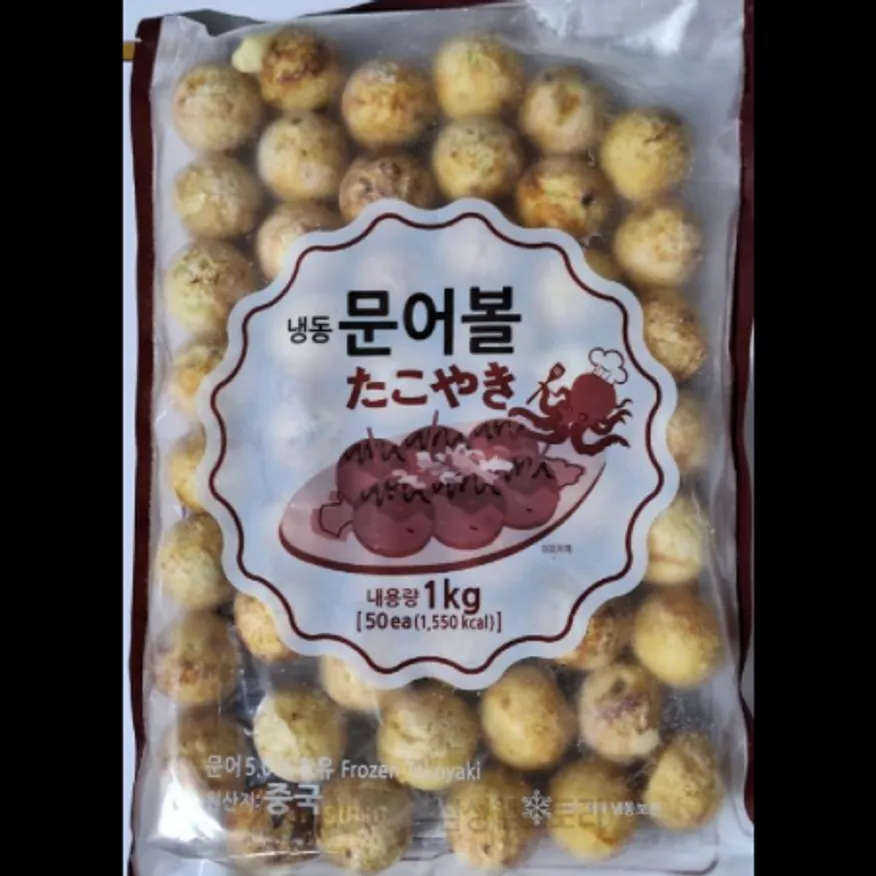 (16:30마감)타코야끼(1KG(20G*약50EA)/PAC/중국산/재호식품) 이미지