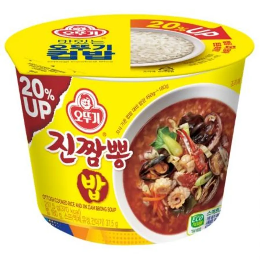 (16:30마감(D) 진짬뽕밥(오뚜기/컵밥/217.5G)EA 이미지