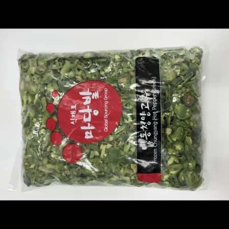 (16:30마감)냉동청양고추(슬라이스/푸른원/1KG/PAC/중국산) 이미지