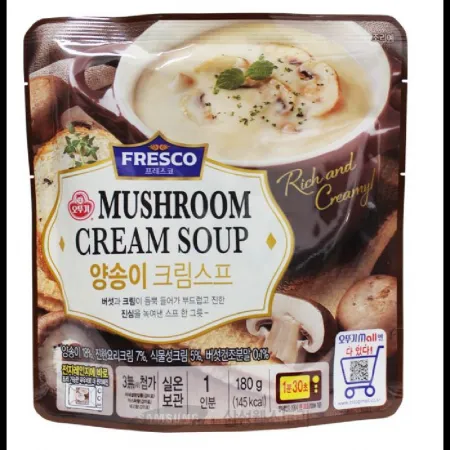 (16:30마감)프레스코양송이크림스프(180G/EA/오뚜기) 이미지