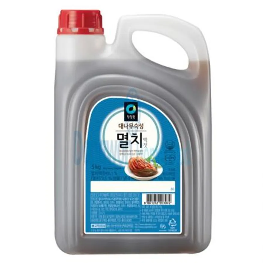 (16:30마감(D) 청정원멸치액젓(대상/5KG)EA 이미지