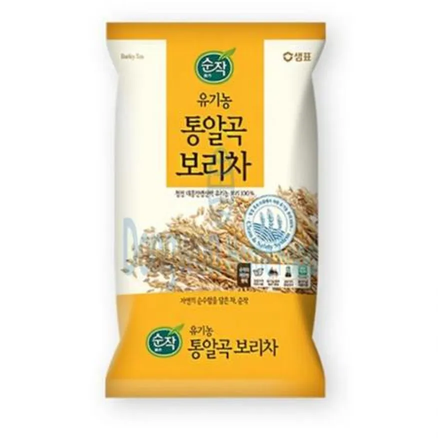 (16:30마감(D) 순작유기농통알곡보리차(샘표/1kg)EA 이미지