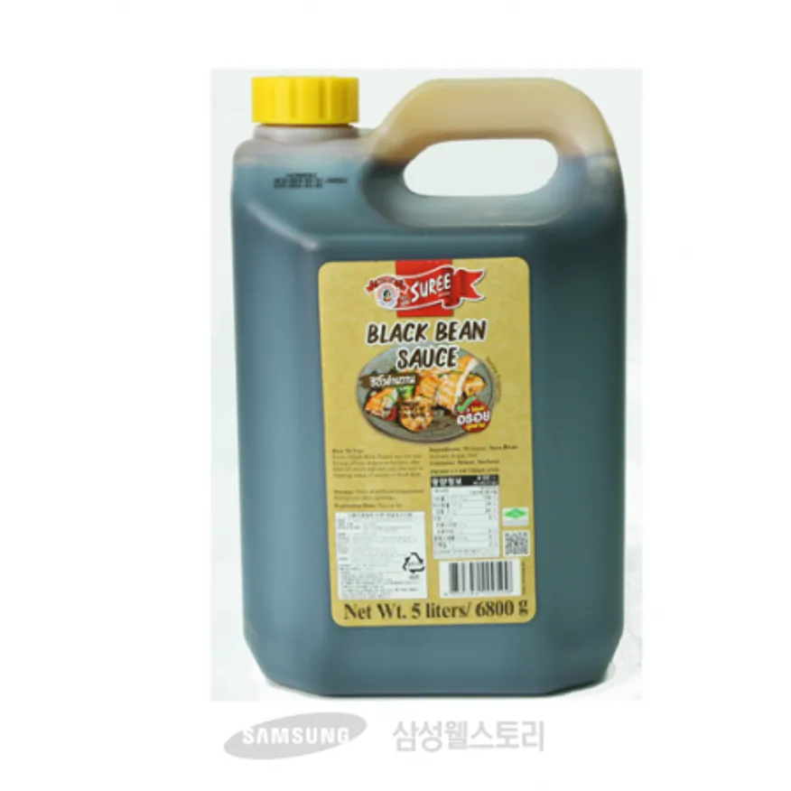 (16:30마감)HALAL블랙빈소스(5L/EA/태국산/수리) 이미지