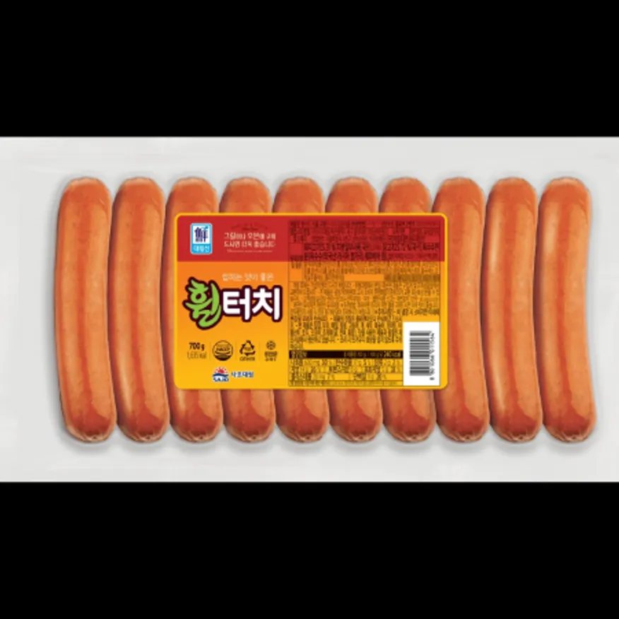 (16:30마감)휠터치소시지(700G(70G*10EA)/PAC/계육:국내산/대림/돈육) 이미지