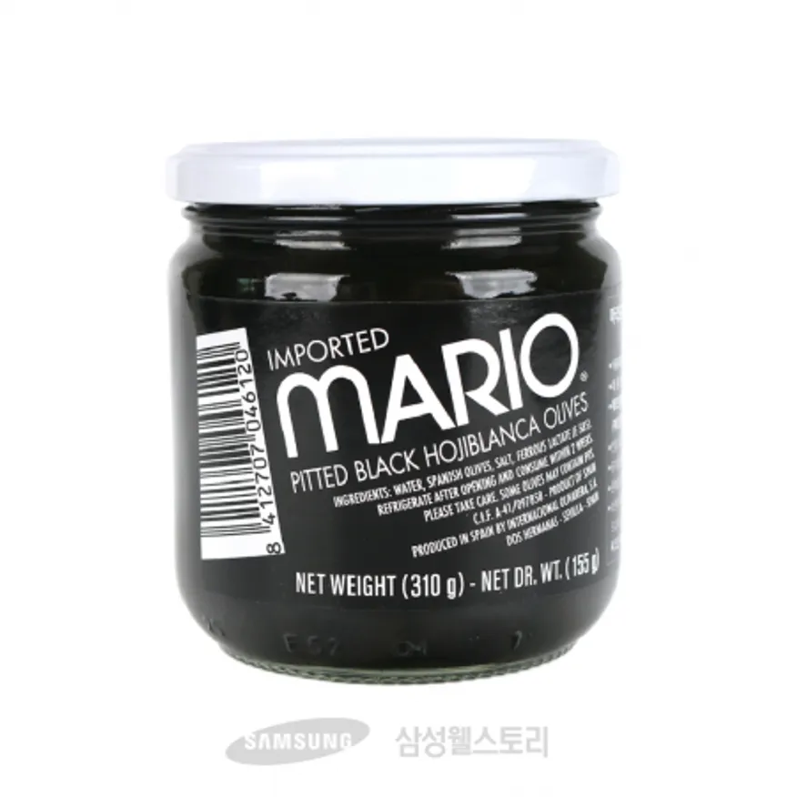 (16:30마감)블랙올리브(310G/EA/마리오/스페인산/씨제거) 이미지