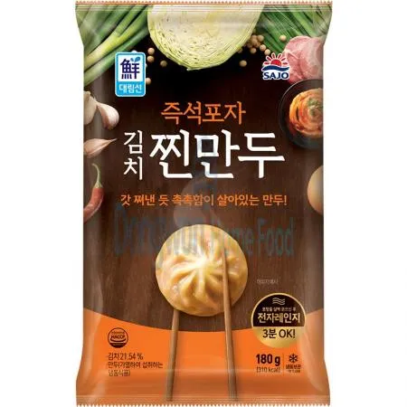 (16:30마감(D) 김치포자찐만두(사조/약6입/냉동/180g)EA 이미지