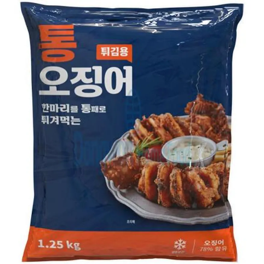 (16:30마감(D) 튀김용통오징어(중국/아쿠아링크/250g*5입/1.25kg)EA 이미지