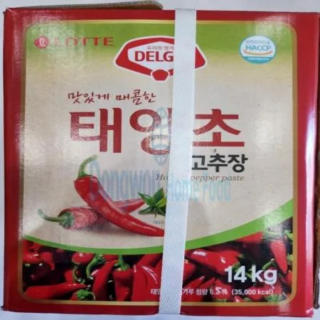 (16:30마감(D) 델가고추장(롯데푸드/상온/지함/14kg)EA 이미지