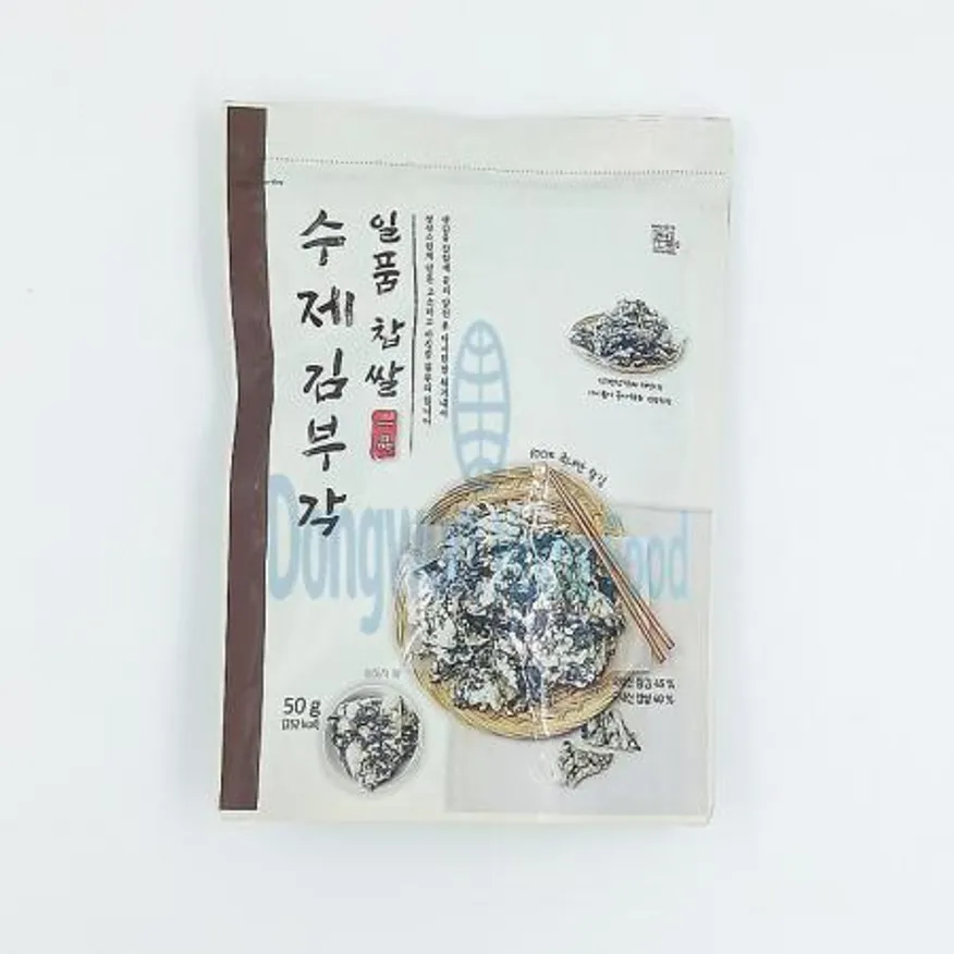 (16:30마감(D) 찹쌀수제김부각(국내산/실온/주일상사/50g)EA 이미지