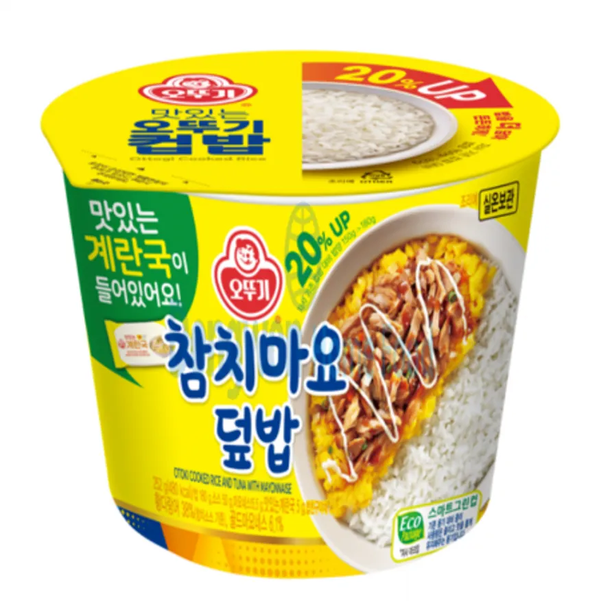 (16:30마감(D) 참치마요덮밥(쌀:국산/오뚜기/252G/즉석국포함)EA 이미지