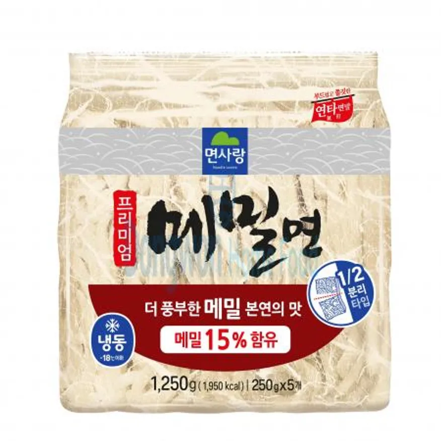 (16:30마감(D) 메밀면(면사랑/냉동/250G*5입/프리미엄)EA 이미지