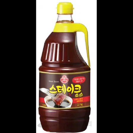 (16:30마감)스테이크소스(오뚜기/2.1KG/EA/페이스트(토마토:외국산)정제염(국산)) 이미지