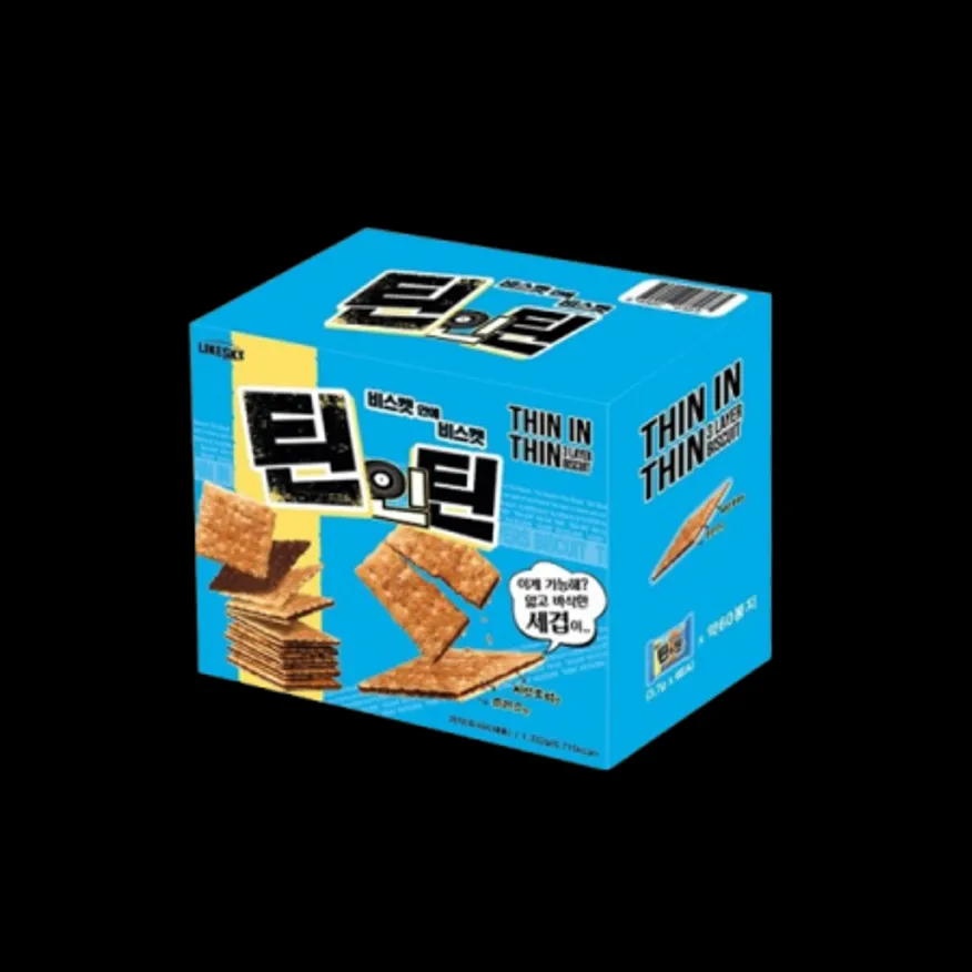 코스트코/LIKESKY-틴인틴 비스킷 1332G (22.2G x 60) 이미지