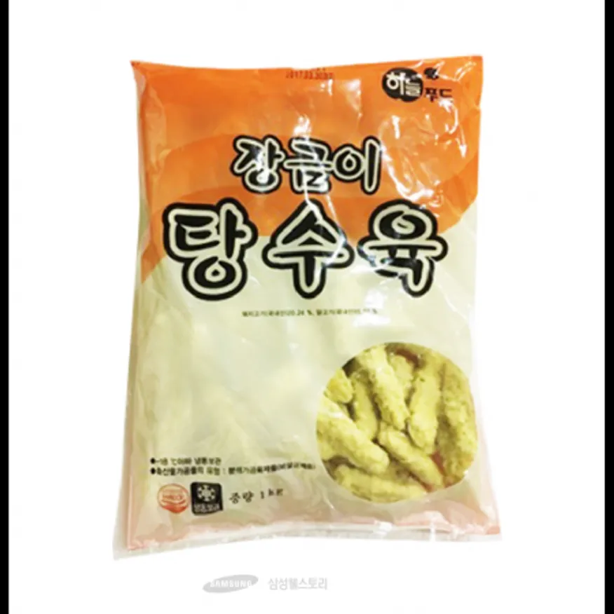 (16:30마감)장금이실속탕수육(1KG(12G*85±5EA)//계육:국내산/하늘푸드/돈육) 이미지